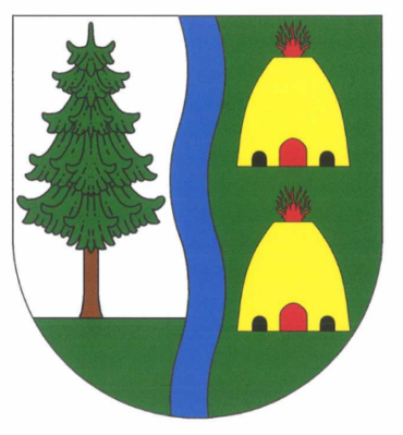 Slavnostní převzetí vlajky a znaku obce Třebihošť